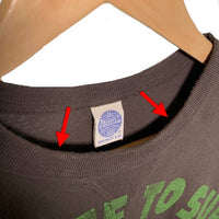 TOYS McCOY トイズマッコイ CASPER TEE IT`S SAFE TO SURF キャスパープリントTシャツ 前V チャコールグレー TMC2504 Size L 福生店