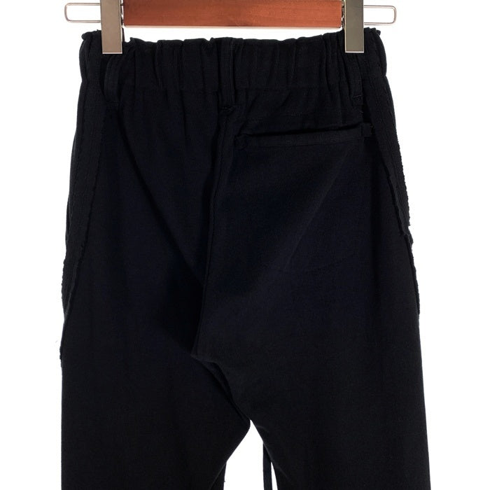 MINUS マイナス Destroy Twist Easy Pants デストロイ ツイスト イージーパンツ ダメージ加工 ブラック Size 1 福生店