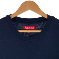 SUPREME シュプリーム 24AW 24AW Twill Applique S/S Top ツイルアップリケ ショートスリーブトップ Tシャツ ネイビー Size L 福生店