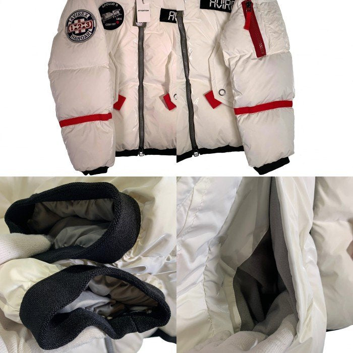 AVIREX アヴィレックス APOLO DOWN JACKET アポロダウンジャケット ホワイト 6102189 Size XL 福生店