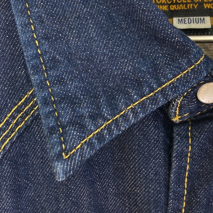 IRON HEART アイアンハート デニムシャツジャケット 裏地付 ブルー sizeM 瑞穂店
