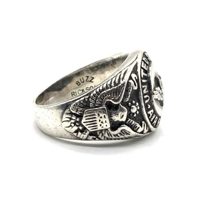 BUZZ RICKSON'S バズリクソンズ U.S.A.A.F RING シルバー ミリタリーリング STERLING BR01563 Size 23号 福生店