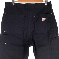 XLARGE エクストララージ DAISY DOUBLE KNEE WORK PANTS デイジーダブルニーワークパンツ ブラック 101231031008 Size 34 福生店