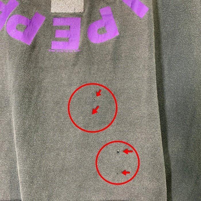 Red Hot Chilli Peppers レッドホットチリペッパーズ 1992ツアー プリントTシャツ ブラック ラメ Giant 1992コピーライト Size XL 相当 福生店