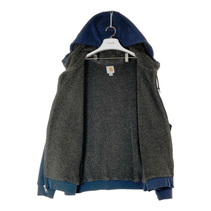 Carhartt カーハート 裏ボア フルジップパーカー ネイビー size2XL 瑞穂店