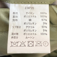 WAIPER ワイパー B-15B フライトジャケット ムートンファー カーキ size46 瑞穂店