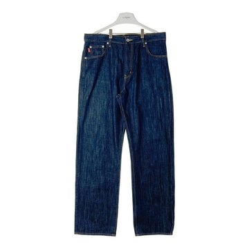 STUSSY ステューシー 00's ROUGH&RUGGED DENIM ポケット刺繍ロゴ デニムパンツ インディゴ size34 瑞穂店