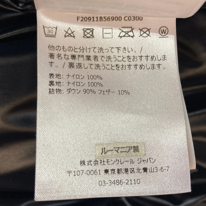 MONCLER モンクレール MONTCLA JACKET モンクラ ダウンジャケット ブラック 19年 Size3 瑞穂店