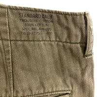 STANDARD CALIFORNIA スタンダードカリフォルニア ヘリンボーン テーパードパンツ オリーブ size36 瑞穂店