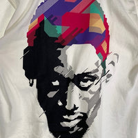 APPLEBUM アップルバム WORM MULTI COLOR T-SHIRT プリントTシャツ ホワイト Size M 福生店