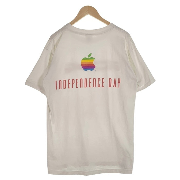90`s Independence Day Apple Promo Tee インデペンデンスデイ アップルプロモーション プリントTシャツ ホワイト  Size L 福生店
