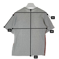 COMME des GARCONS HOMME コムデギャルソンオム HR-T024 AD2006 小紋柄 パッチワーク Tシャツ グレー sizeS 瑞穂店