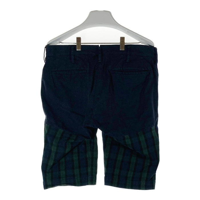 NORMAN ノーマン Two Tone Check Short Pants ブラックウォッチ パンツ ネイビー sizeS 瑞穂店