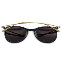 OLIVER PEOPLES オリバーピープルズ Brayton ブレイトン ボストンウェリントン サングラス チタンフレーム ブラック ゴールド 福生店