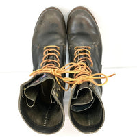 90's~ Work N Sport レザーロガーブーツ ブラック USA製 ビブラムソール Size 26-26.5cm 相当 瑞穂店