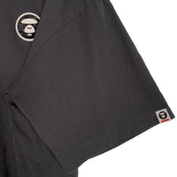AAPE エーエイプ NOW TEE ラバーパッチ Tシャツ チャコールグレー AAPTEM1245XXK Size XXL 福生店