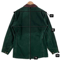 00's CARHARTT カーハート Duck Michigan Chore Coat 裏ブランケット ダック ミシガンチョアコート C02 SPC USA製 Size S 福生店