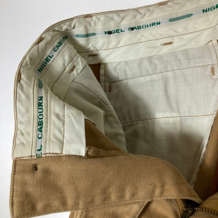 NIGEL CABOURN ナイジェルケーボン アングローバル ツータックチノパンツ カーキ size5 瑞穂店