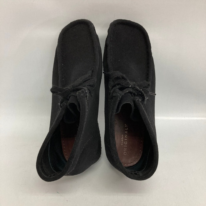 Clarks クラークス Wallabee ワラビー 靴 ブラック size27.5cm 瑞穂店