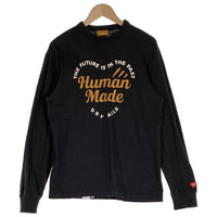 HUMAN MADE ヒューマンメイド GRAPHIC L/S T-SHIRT グラフィック 長袖 ロンT ロングスリーブ Tシャツ ブラック HM29CS019 Size M 福生店