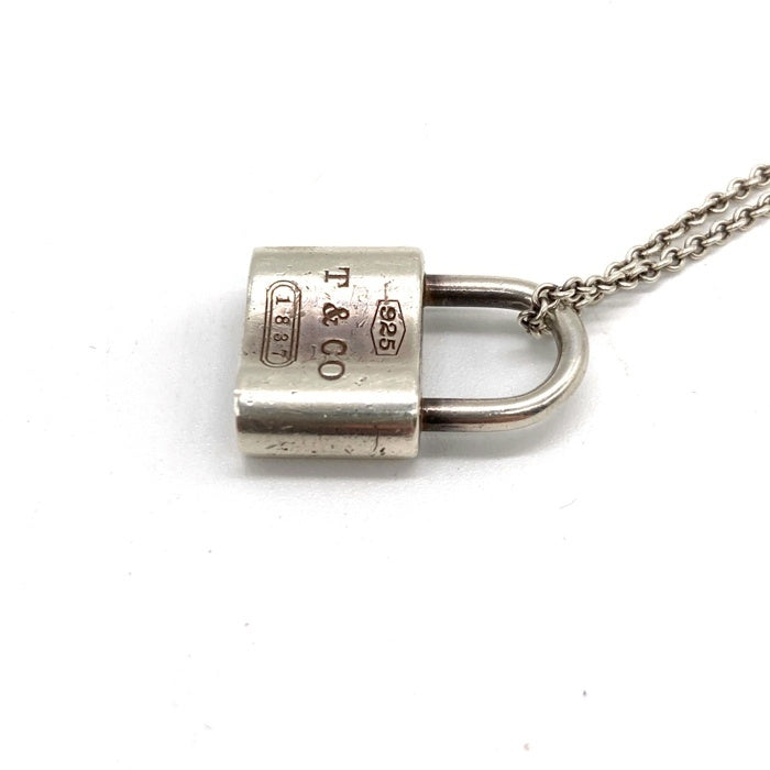 TIFFANY&Co. ティファニー 1837 カデナロック 南京錠 シルバーチェーンネックレス SV925 レディース Size 40cm 瑞穂店