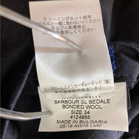 Barbour バブアー 1602110 SL BEDALE BONDED WOOL JACKET バブアー ボンデッド ビデイル ウールジャケット ネイビー size34 瑞穂店