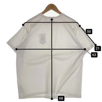 BURBERRY LONDON ENGLAND バーバリー ラバーロゴプリント Tシャツ ホワイト 8017485 Size L 福生店