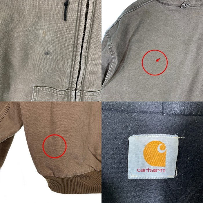 Carhartt カーハート アクティブジャケット ダック地 グレーブラウン Size L-XL 相当 福生店