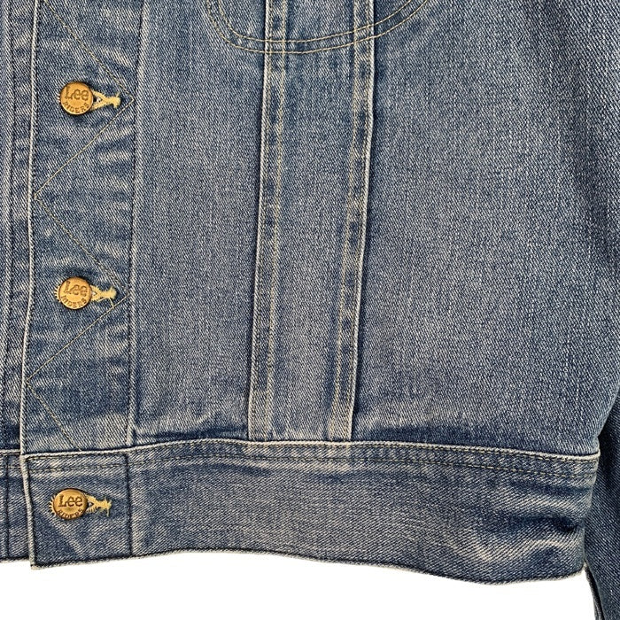 Lee リー 101J デニムトラッカージャケット ウォッシュ加工 インディゴ LM5100 Size XL 福生店