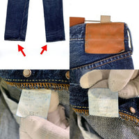 FULLCOUNT フルカウント 1101XX  ストレートデニムパンツ ダートフォード ジーンズ インディゴ USED加工 Size 34 福生店