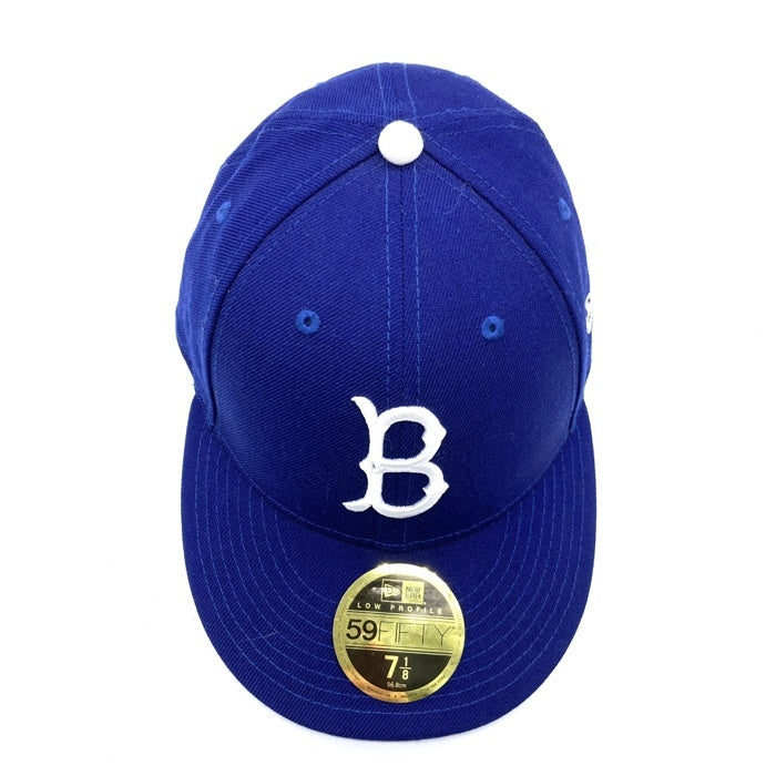 NEW ERA ニューエラ 59FIFTY BROOKLYN DODGERS ベースボールキャップ ブルー size7 1/8(56.8cm) 瑞穂店