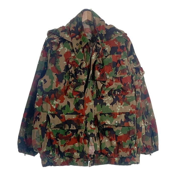 SWISS ARMY スイス軍 アルペンカモ フィールドジャケット マウンテンパーカー マルチ Size 52 福生店