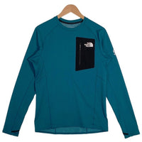 THE NORTH FACE ノースフェイス Expedition Dry Dot Crew エクスペディション ドライドットクルー 長袖 Tシャツ ロンT ブルーモス NT12123 Size L 福生店