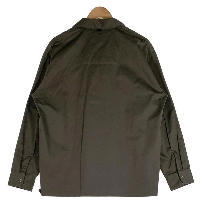 CHALLENGER チャレンジャー MAGIC NUMBER マジックナンバー TC WORK SHIRT 長袖 ワーク シャツ オリーブ Size M 福生店