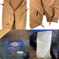 90's Dickies ディッキーズ ブランケットライナー ダック デトロイト ワーク ジャケット ベージュ Size X-LARGE TALL 福生店