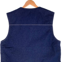 Carhartt WIP カーハート ワークインプログレス CHORE VEST チョアベスト 裏地ブランケット インディゴ I032704 Size L 福生店
