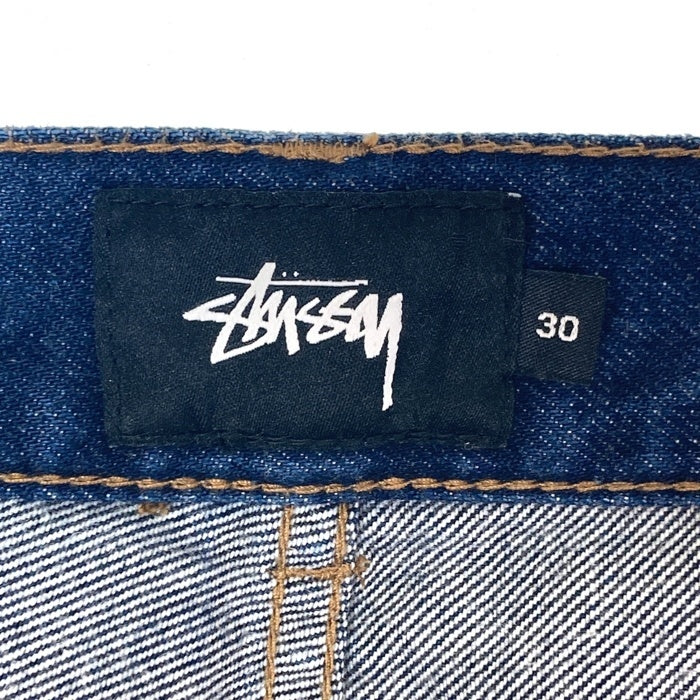 STUSSY ステューシー ストレートデニムパンツ インディゴ ジッパーフライ Size 30 瑞穂店