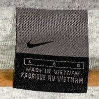 00's NIKE ナイキ センター刺繡ロゴ Vネック Tシャツ グレー ネイビー Size L 福生店