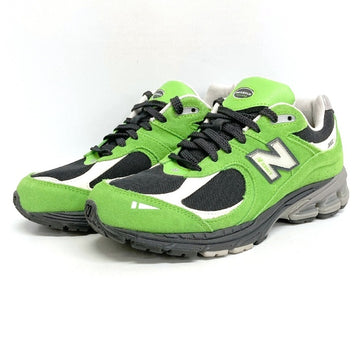 New Balance ニューバランス M2002RGZ ローカット スニーカー グリーン×ブラック size25cm 瑞穂店