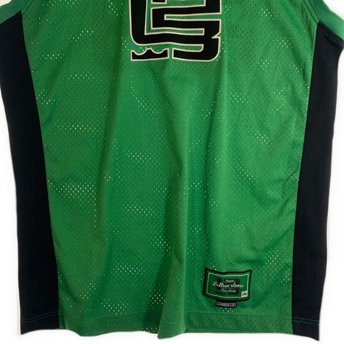 NIKE Air ナイキ LeBron King James Team Jersey レブロン ジェームス ゲームシャツ ユニフォーム グリーン Size L 福生店