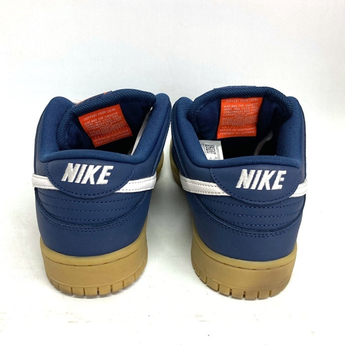 NIKE SB ナイキ DUNK LOW Pro ISO ダンクロープロ オレンジレーベル ネイビーガム FJ1674-400 スニーカー ネイビー size 28cm 瑞穂店