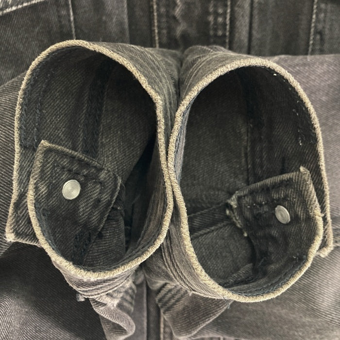Calvin Klein Jeans カルバンクラインジーンズ ブラックデニム 4つポケット トラッカージャケット Gジャン ブラック sizeL 瑞穂店