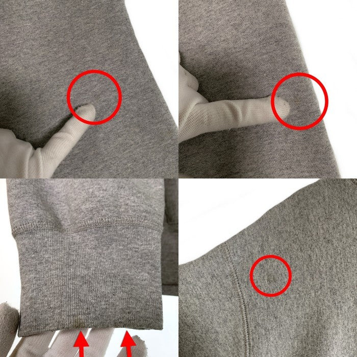 SUPREME シュプリーム 16AW Box Logo Hooded Sweatshirt ボックスロゴ プルオーバースウェットパーカー グレー Size L 福生店