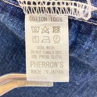 PHERROW'S フェローズ デニムパンツ 41M インディゴ size32 瑞穂店