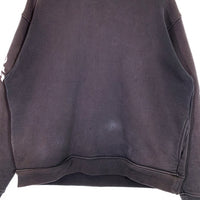 ASKYURSELF アスクユアセルフ 袖プリント プルオーバー フーディー パーカー ブラック Size S 福生店