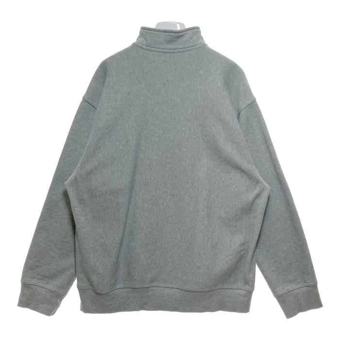Carhartt WIP カーハートワークインプログレス Half Zip American Script Sweat ハーフジップ プルオーバースウェットトレーナー グレー Size XL 瑞穂店