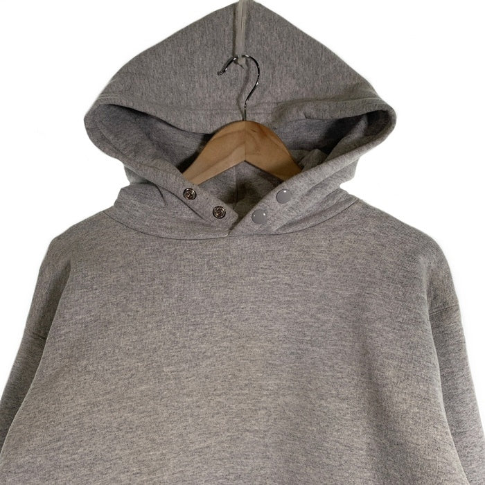 CAMBER キャンバー DOUBLE THICK PULLOVER HOODED 24oz プルオーバースウェットパーカー スナップボタン グレー USA製 Size S 福生店