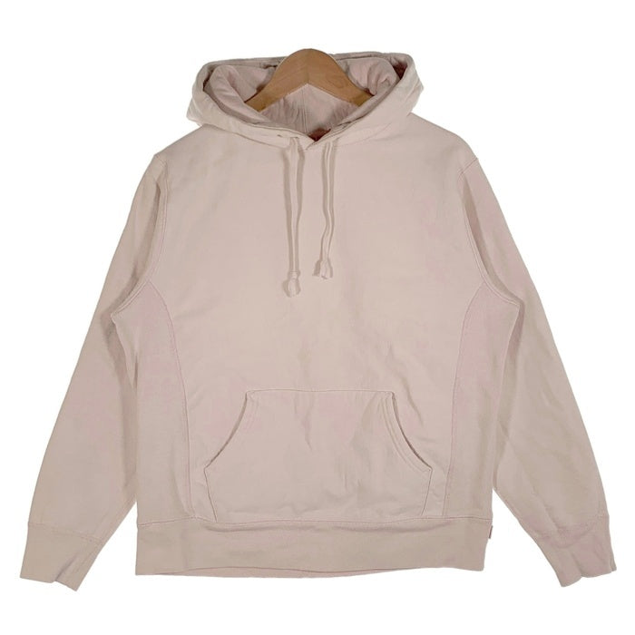 SUPREME シュプリーム 17AW Embossed Logo Hooded Sweatshirt フードエンボスロゴ プルオーバースウェットパーカー ピンク Size S 福生店