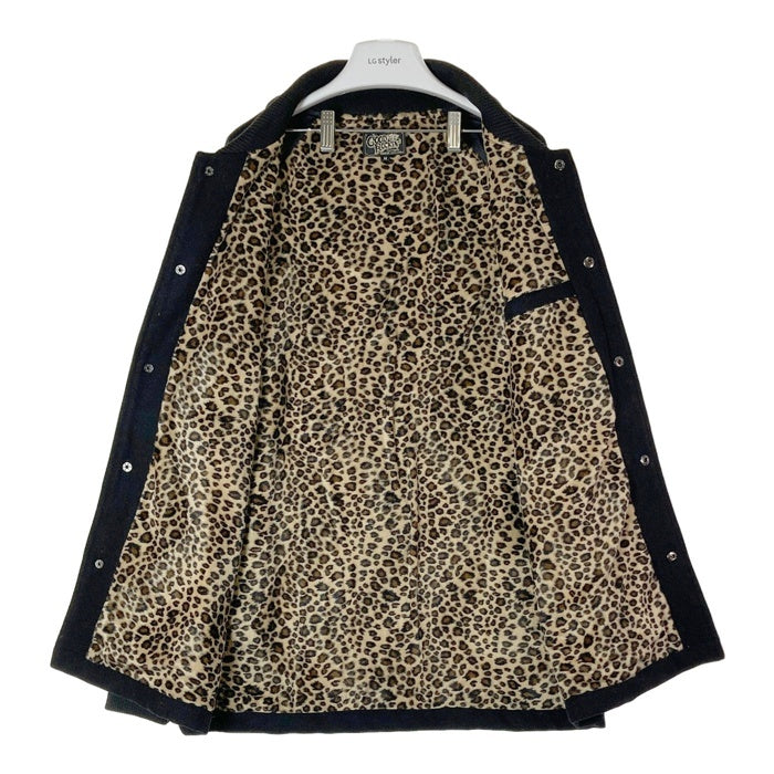 GOOD ROCKIN' グッドロッキン GRJ222 Melton Car Coat メルトン ファラオ カーコート レオパード ブラック sizeM 瑞穂店