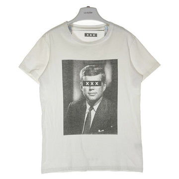 GOD SELECTION XXX ゴッドセレクション JFK ケネディ Tシャツ ホワイト size- 瑞穂店
